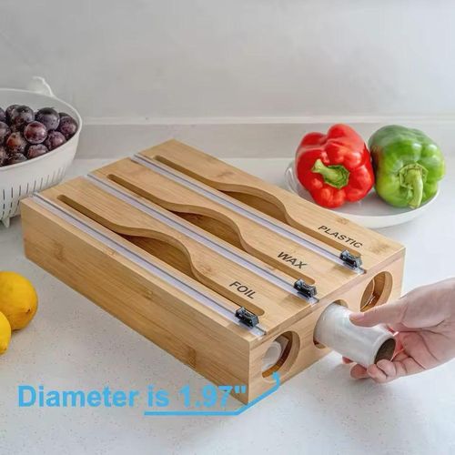 3 en 1 Distributeur Film Alimentaire