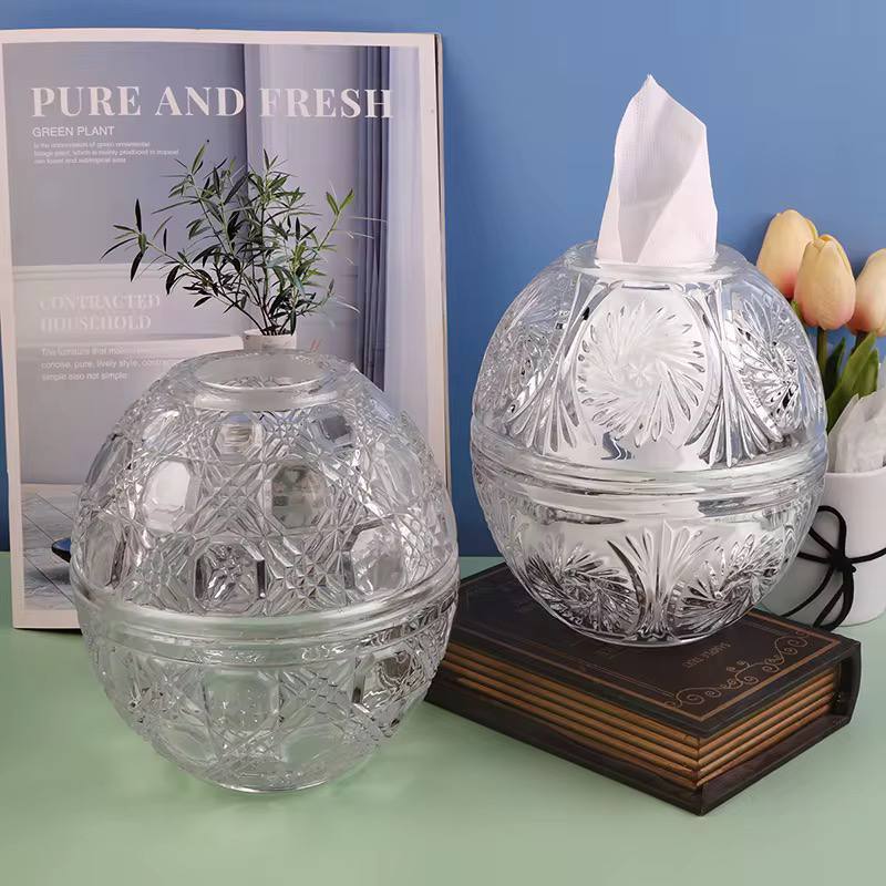Porte-Serviettes en verre Élégant