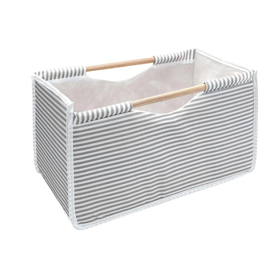 Boîte à poignée en bois