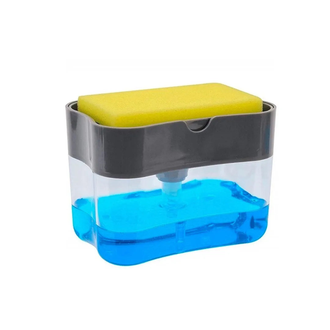 Distributeur de détergent à vaisselle 2 en 1 pour éponge de cuisine - Mahally.ma