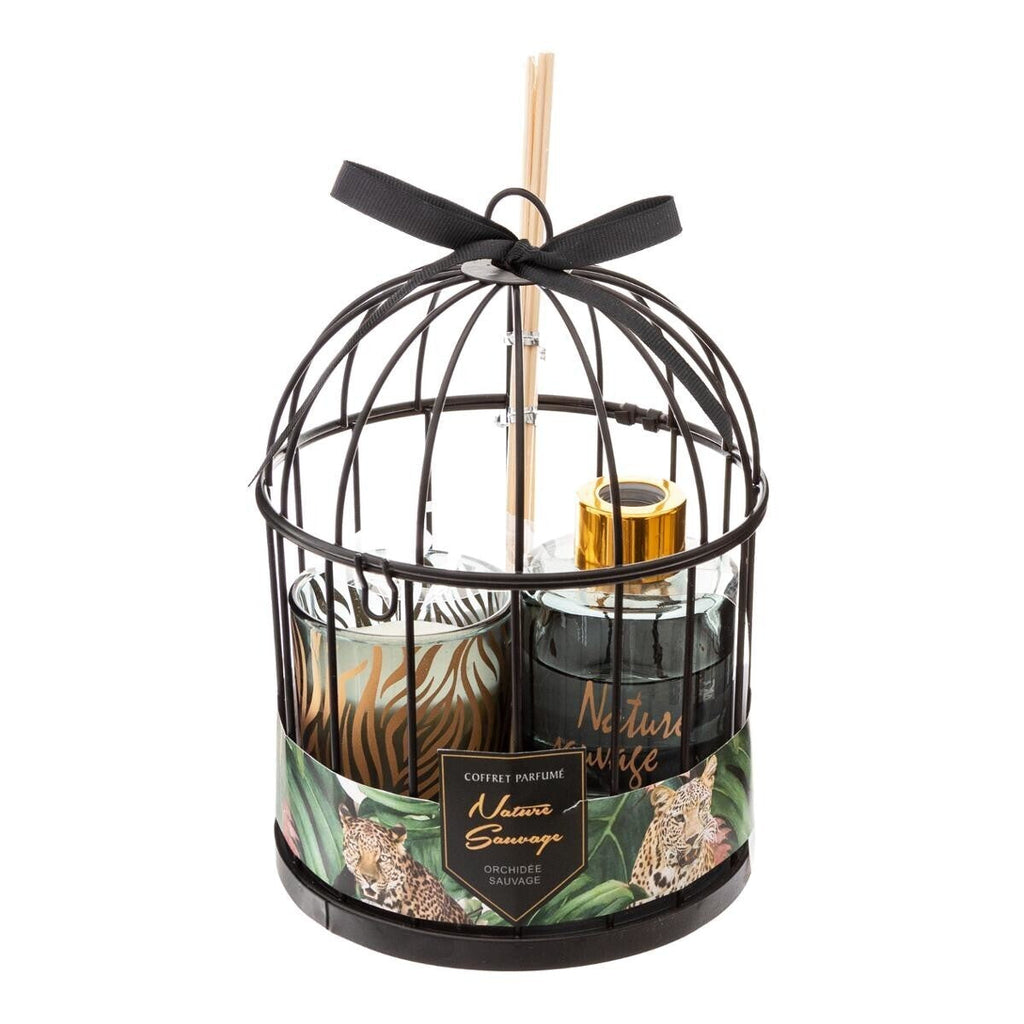 Coffret cadeau cage "Jungle"