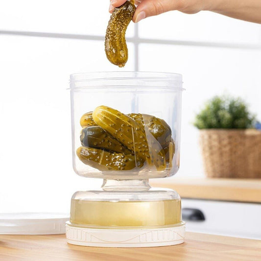 Bol à olives sablier avec passoire