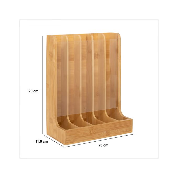 Porte-capsules bambou / 60 Capsules