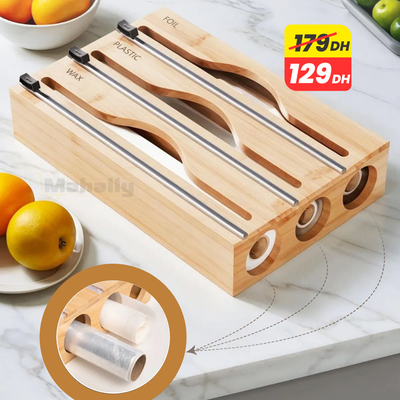 3 en 1 Distributeur Film Alimentaire