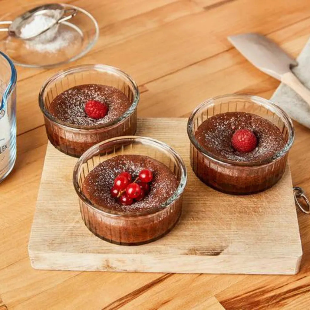 Lot de 4 Ramequins en verre - Mahally.ma