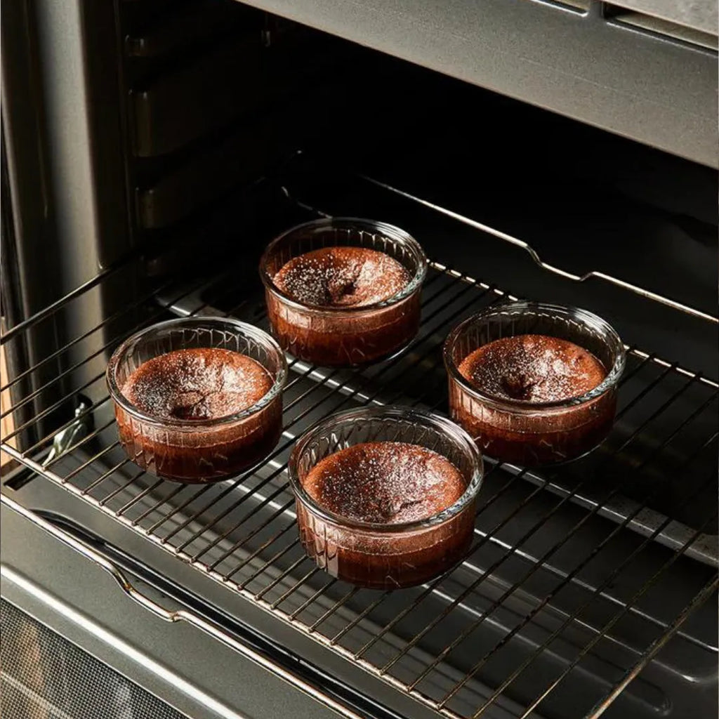 Lot de 4 Ramequins en verre - Mahally.ma