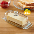 Beurrier Transparent avec Couvercle