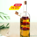 Bouteille huile/vinaigre verre 0,29L