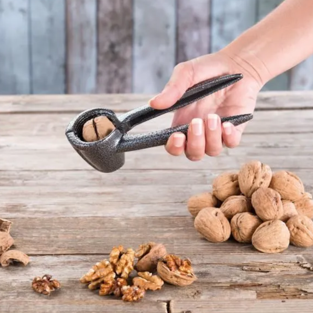 Casse-noix et Pince à Bouchon 2 en 1 – Métal Résistant