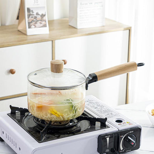 Casseroles de Cuisine en Verre Borosilicaté - Mahally.ma
