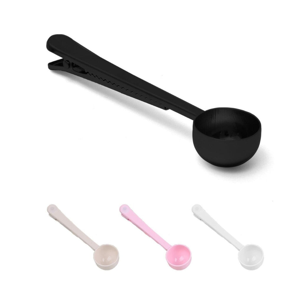 Cuillère à mesurer le café et pince à paquet - Mahally.ma