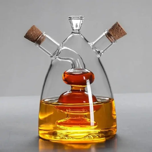 Distributeur Huile et Vinaigre 2 en 1 - Mahally.ma