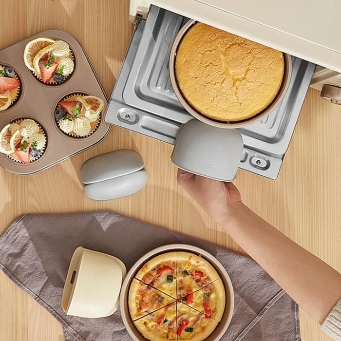 Ecoco – gants Anti-brûlure en Silicone, 2 pièces - Mahally.ma