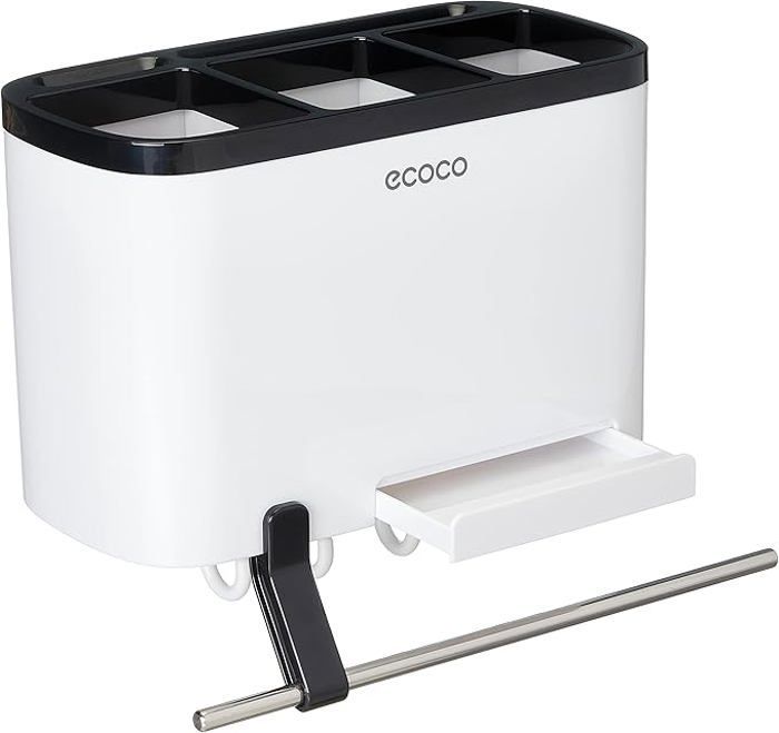 Étagère de cuisine avec crochet en aluminium ECOCO - Mahally.ma