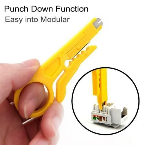 Pince à sertir Câble Réseau LAN Téléphone RJ45 RJ12 RJ11