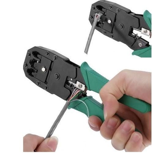 Pince à sertir Câble Réseau LAN Téléphone RJ45 RJ12 RJ11