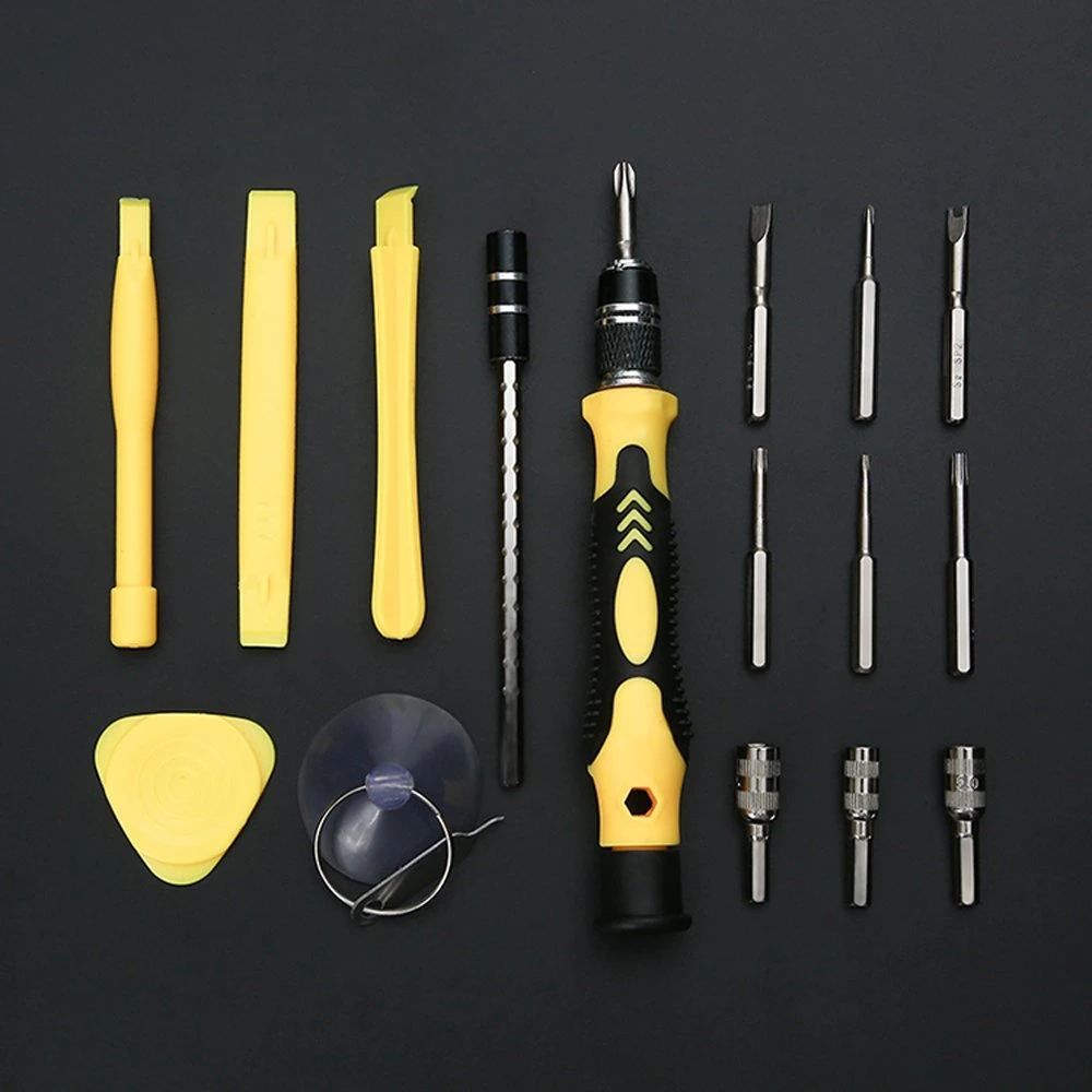 Kit d’Outils de Précision AIDA-A8819 – 28 Embouts, Tournevis, Pincette & Accessoires