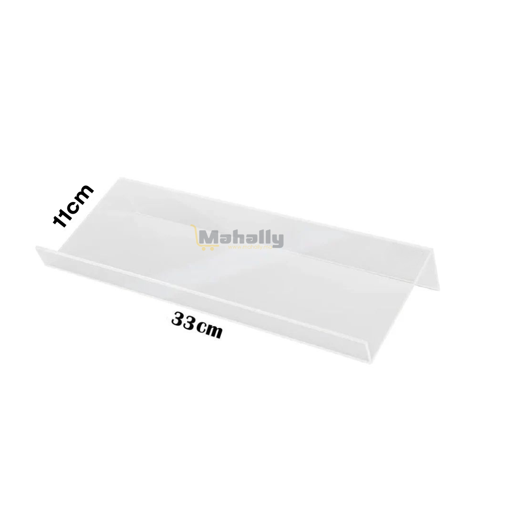 Lot de 4 Organisateurs de Tiroir à Épices en Plexiglass