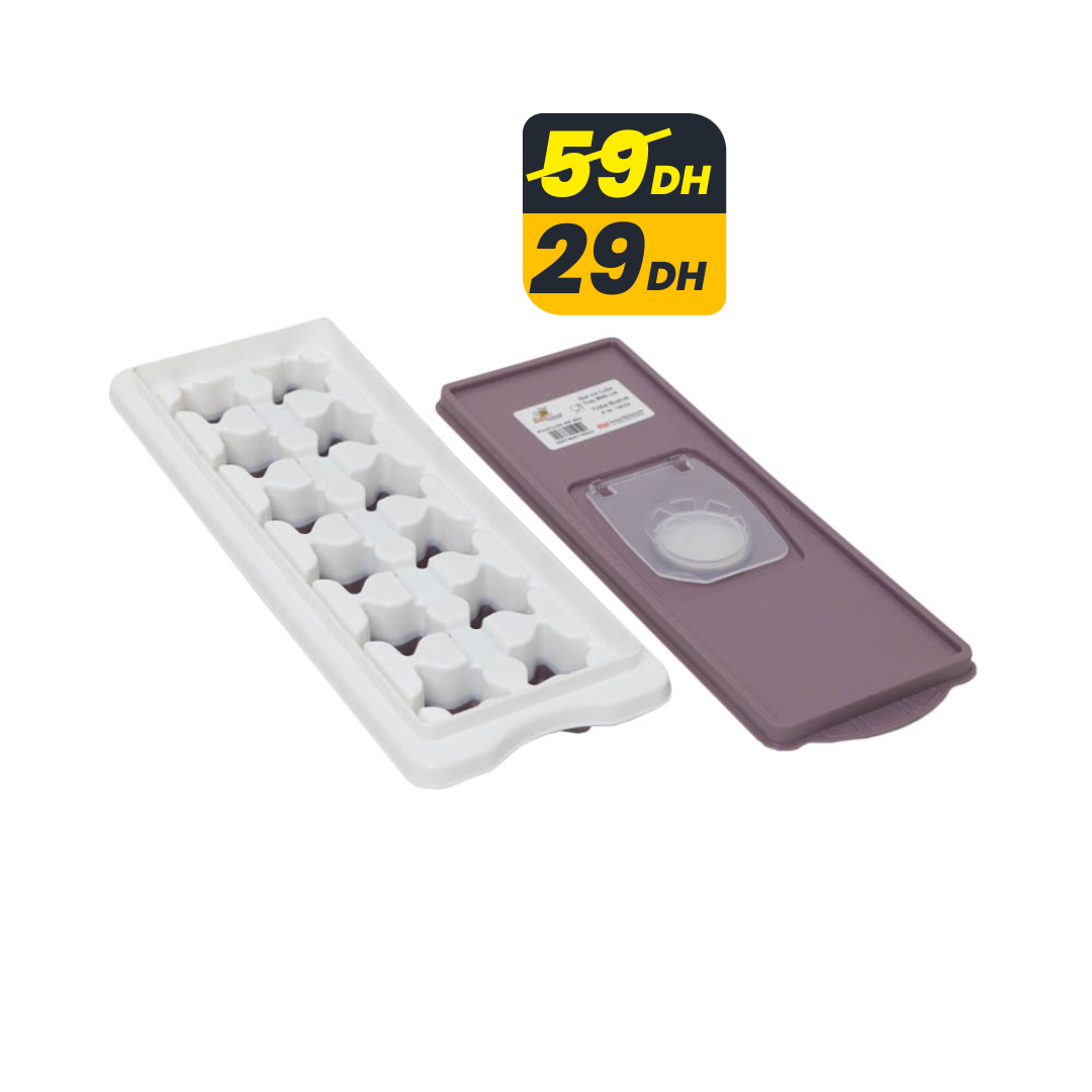 Moule à Glaçons en Silicone avec Couvercle