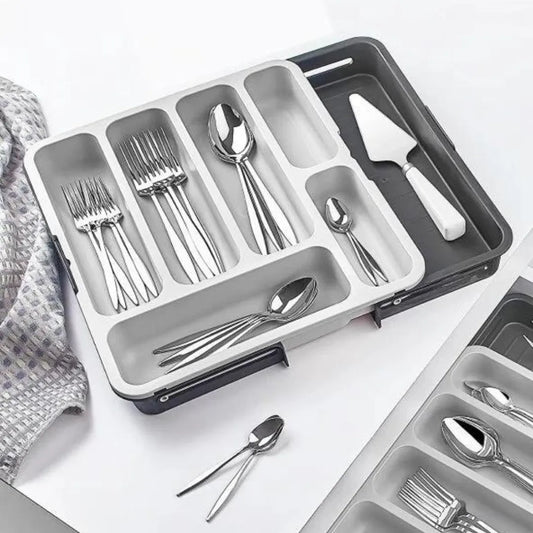 Organisateur de Couverts Pratique Extensible - Mahally.ma