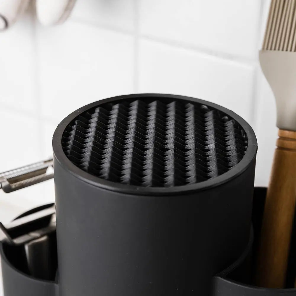 Organisateur de cuisine multifonction Noir - Mahally.ma