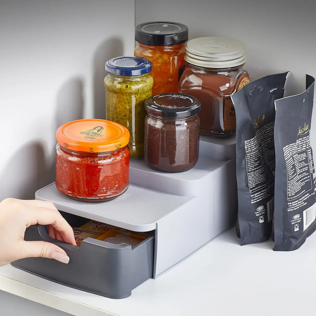 Organisateur d'épices pour tiroir de comptoir