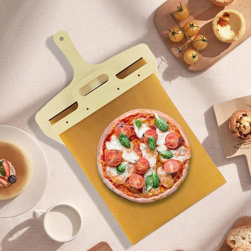 Pelle à Pizza Coulissante en Bois - Mahally.ma