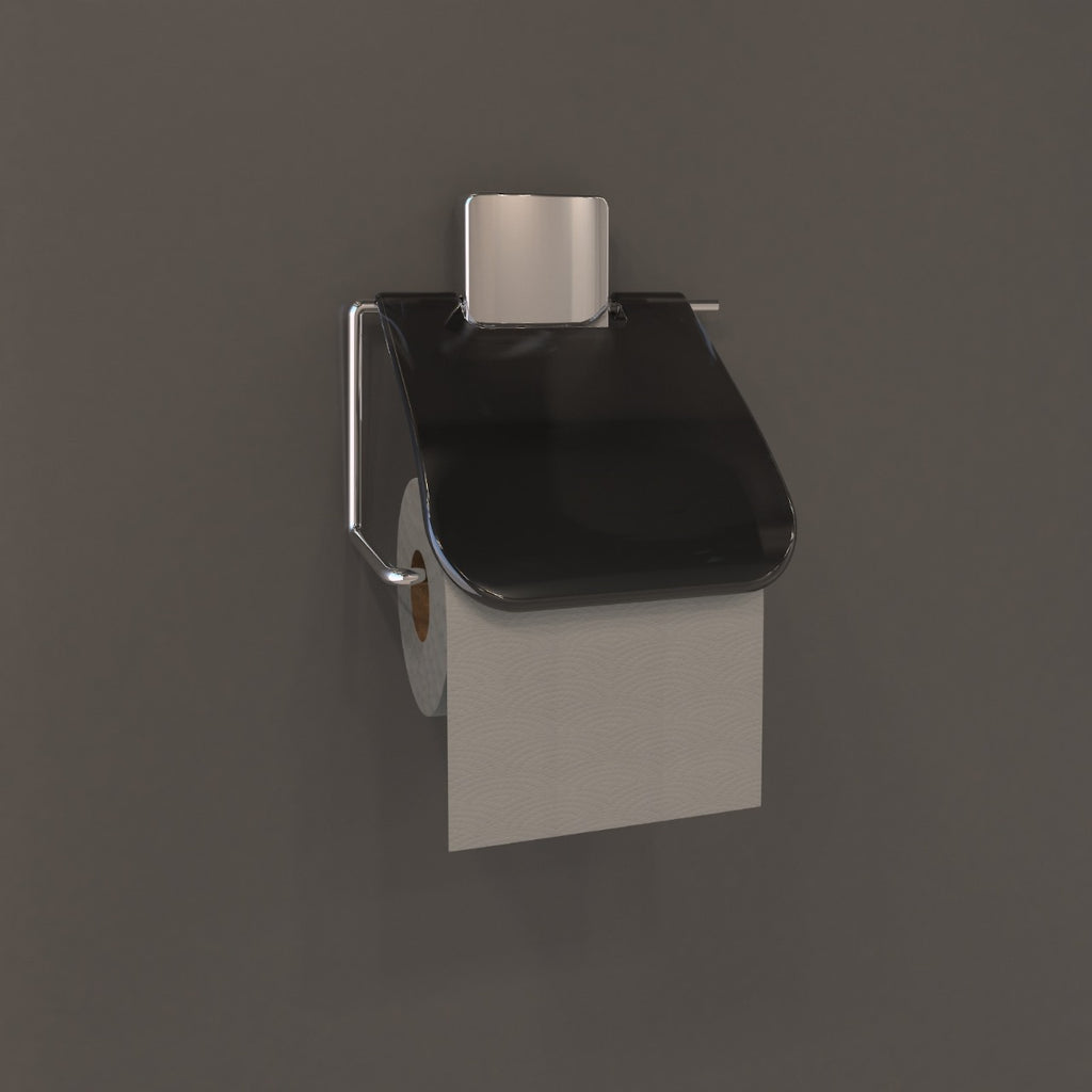 Porte-Papier Hygiénique Mural avec Couvercle