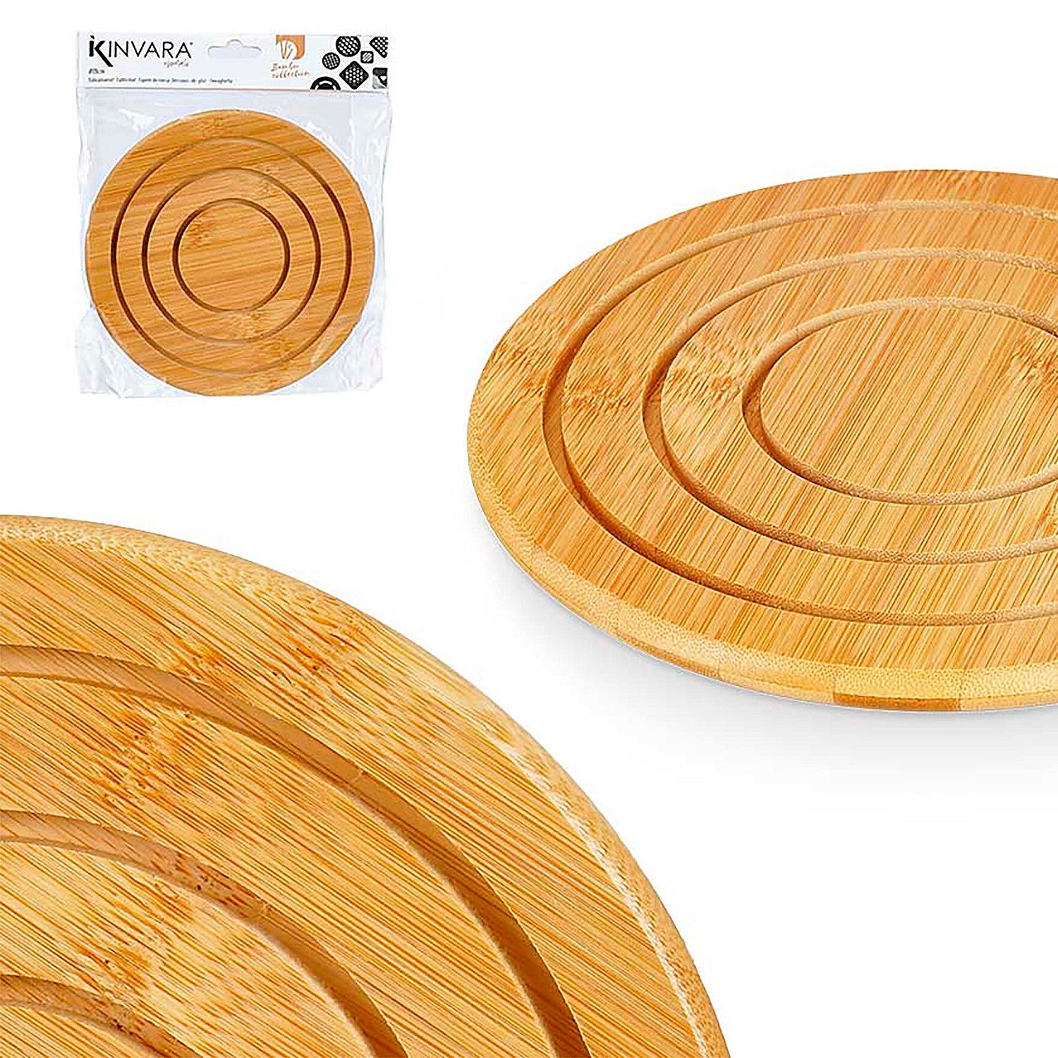 Tapis Rond en Bambou