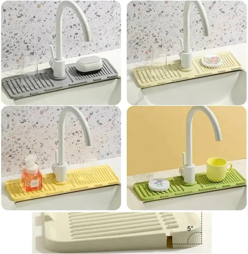 Tapis de robinet pour évier de cuisine - Mahally.ma