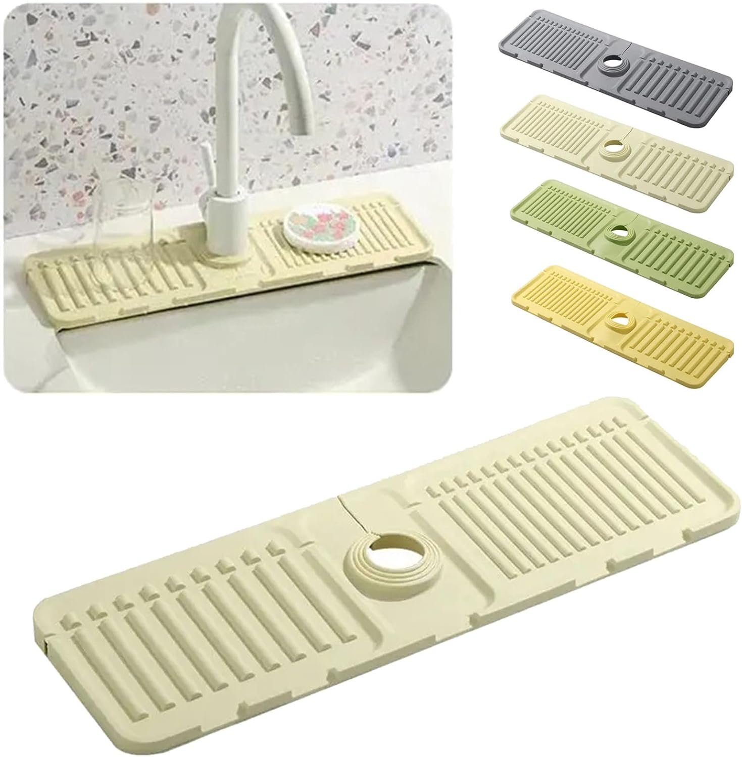 Tapis de robinet pour évier de cuisine - Mahally.ma