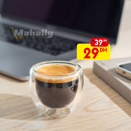 Tasse double paroi 80ml