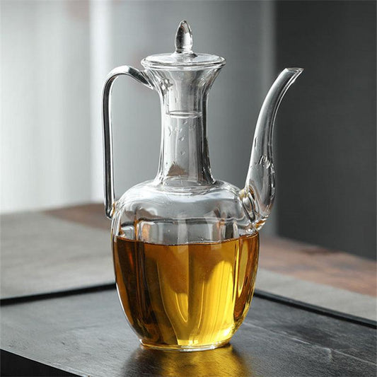 Théière en Verre à Haute Teneur en Borosilicate 500ml - Mahally.ma