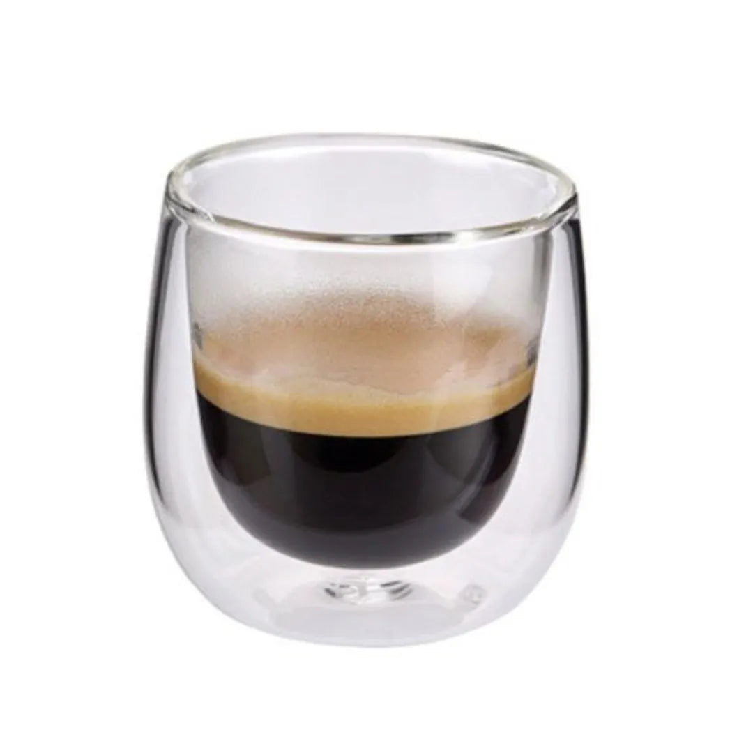 Lot de 6 Verres à café double paroi - Mahally.ma