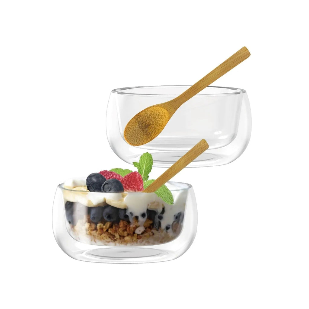 Lot de 6 Bols à Double Paroi - Mahally.ma