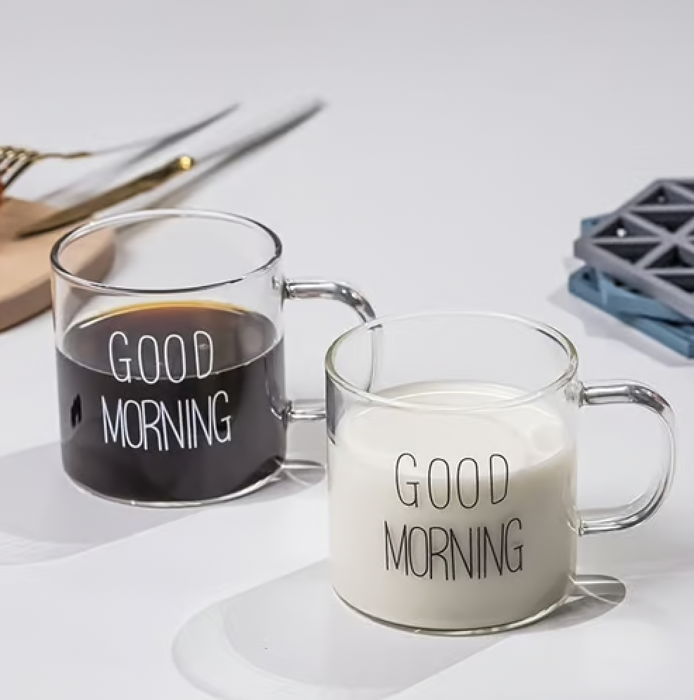 lot de 6 Tasses « Good Morning » - Mahally.ma