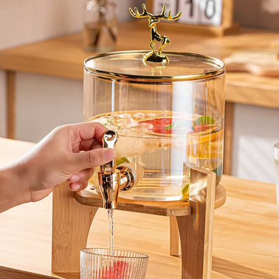 Distributeur de boissons en verre 2,5 L