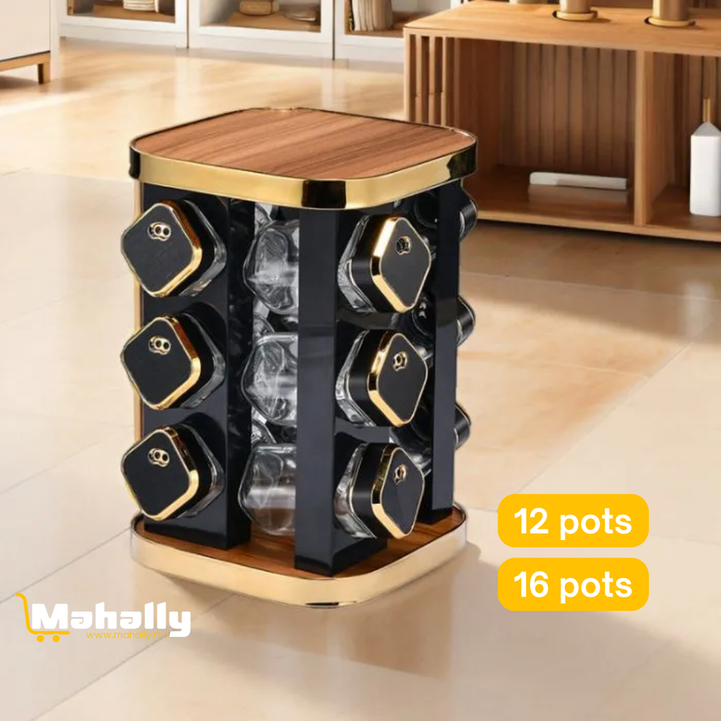 Étagère à épices rotative - Mahally.ma
