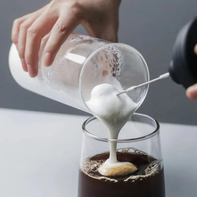 Mélangeur et Mousseur à lait et café électrique - Mahally.ma