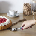 Spatule à gâteau, acier inoxydable - Mahally.ma
