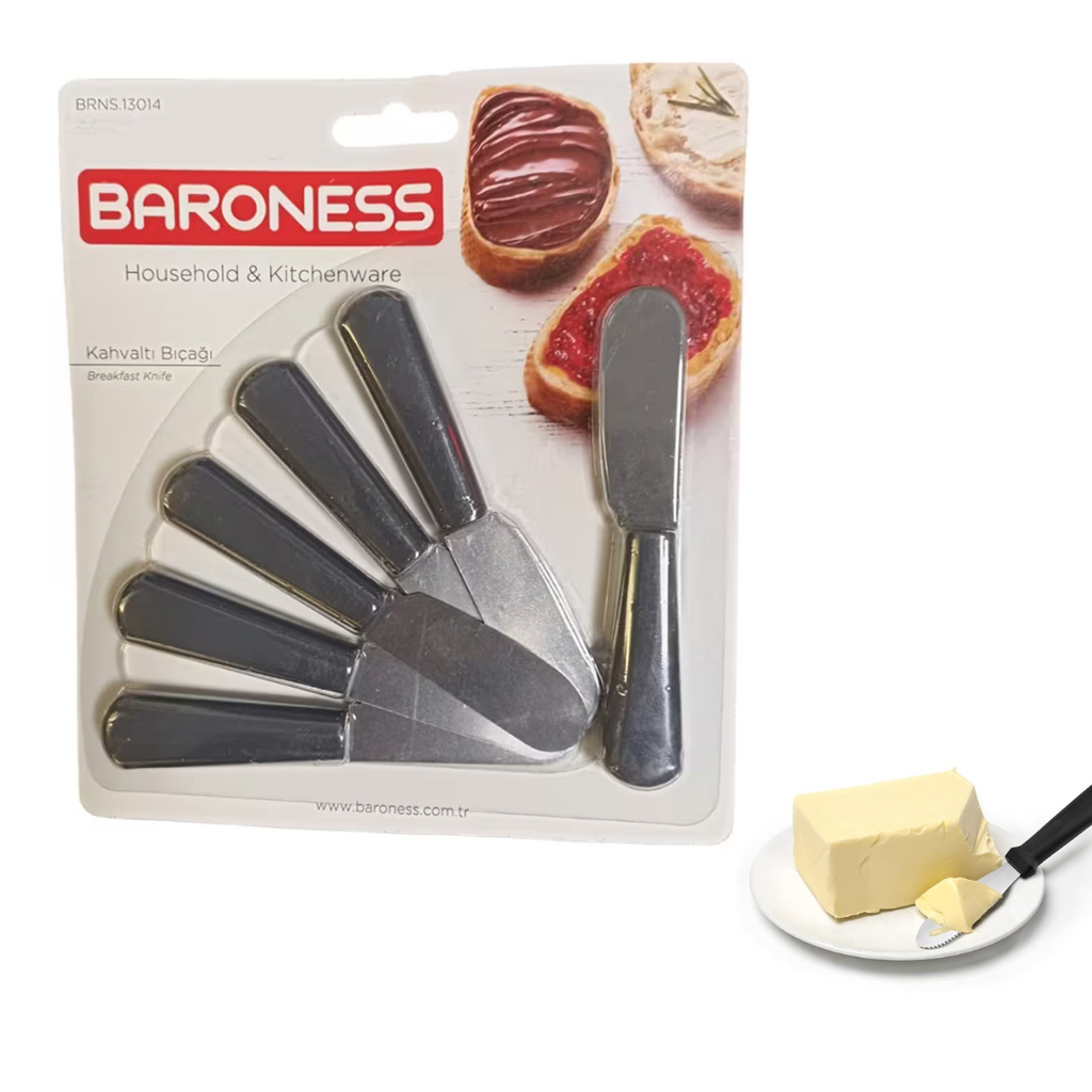 Ensemble de 6 couteaux pour le petit-déjeuner - Mahally.ma